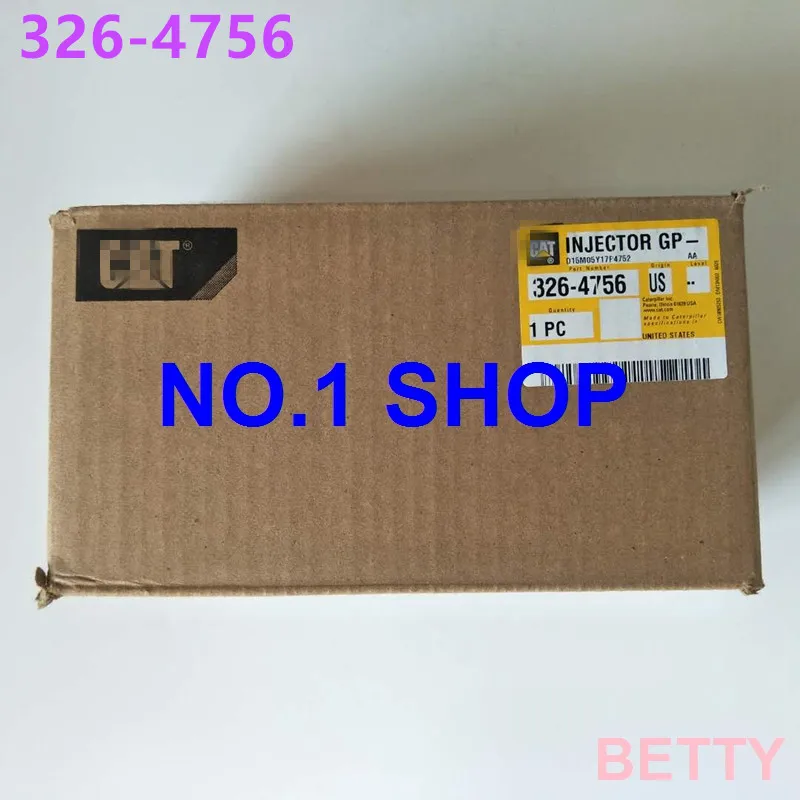 C/at оригинальная Форсунка 326 4756 для 312D экскаватора 32F61 00014|Топливный инжектор| |