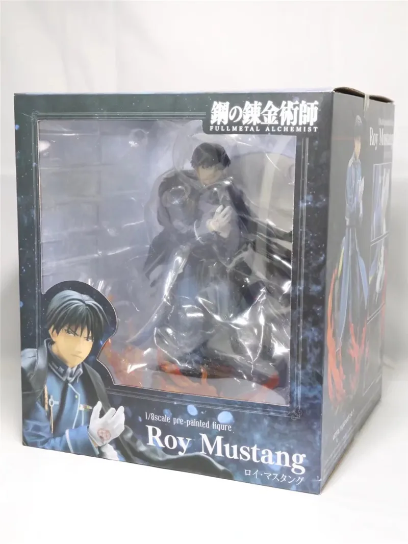 New 22cm Fullmetal Alchemist Roy Mustang PVC Action Figure Model Toys Anime Figuras Dolls Brinquedos Cosplay Gift  (5)