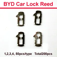 Топ quality200pcs byydcar замок Рид, автомобиль блокировочная, ремонт работы пластины для авто замок двери автомобиля Reed запчасти