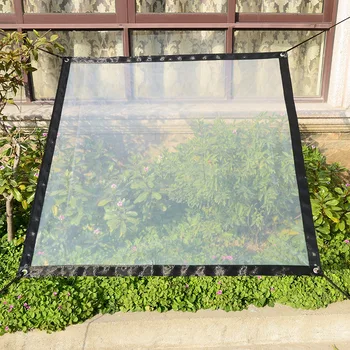 

Transparent Thick Plastic Film Anti-freezing Rainproof Bird-proof Sunshade Windshield Cloth for Gardening Balcony Insulation