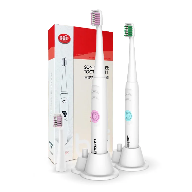 LANSUNG 2018 Battery Operated Electric Toothbrush Oral Hygiene Health Products No Rechargeable Tooth Brush blue or pink color LANSUNG 2018 Battery Operated Electric Toothbrush Oral Hygiene Health Products No Rechargeable Tooth Brush blue or pink color