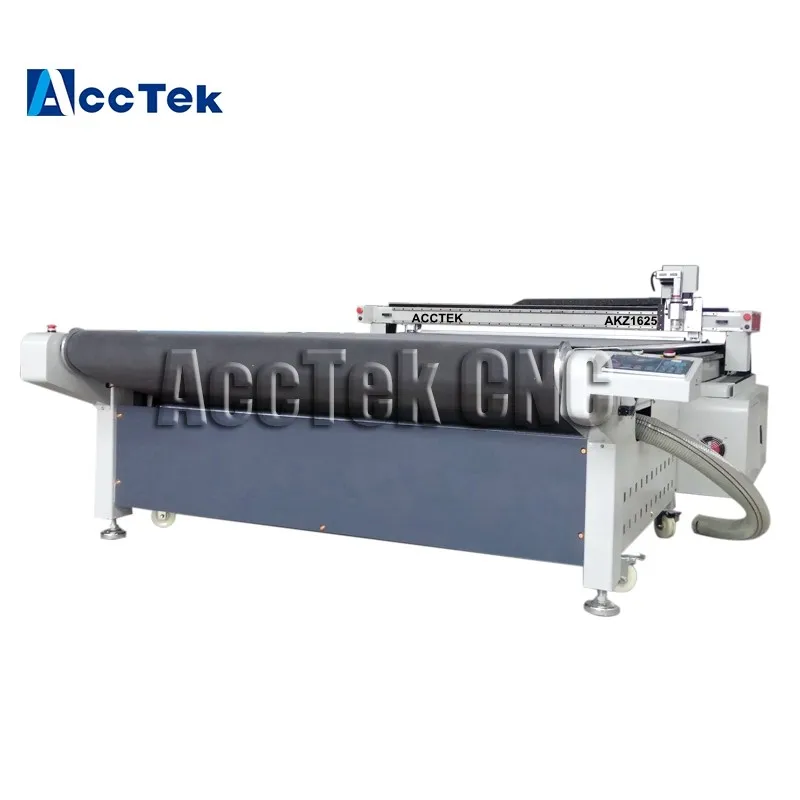 1625 автоматическая подача CNC Осциллирующий Вибрационный нож для резки ACCTEK 160*250
