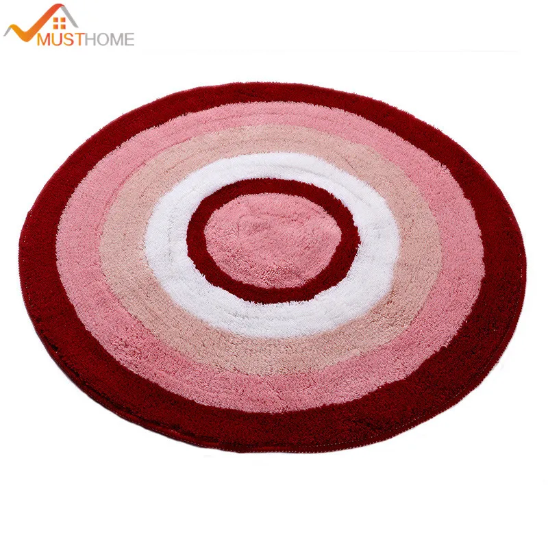 27.5"Wx27.5"L/70x70cm Microfiber rugs carpet polyester non slip floor