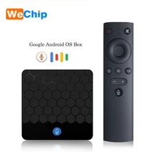 X88 Mini RK3328 Quad-Core 64bit Cortex-A53 Android TV OS Smart Android 7.1 TV Box 2GB 16GB With Voice Remote Control Ott Player