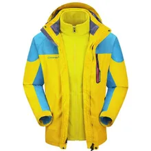 Лыжная куртка для мужчин, зимняя водонепроницаемая Теплая мужская куртка для сноубординга, спортивная одежда из двух частей, ветровка с флисовой подкладкой, Jaqueta Masculino