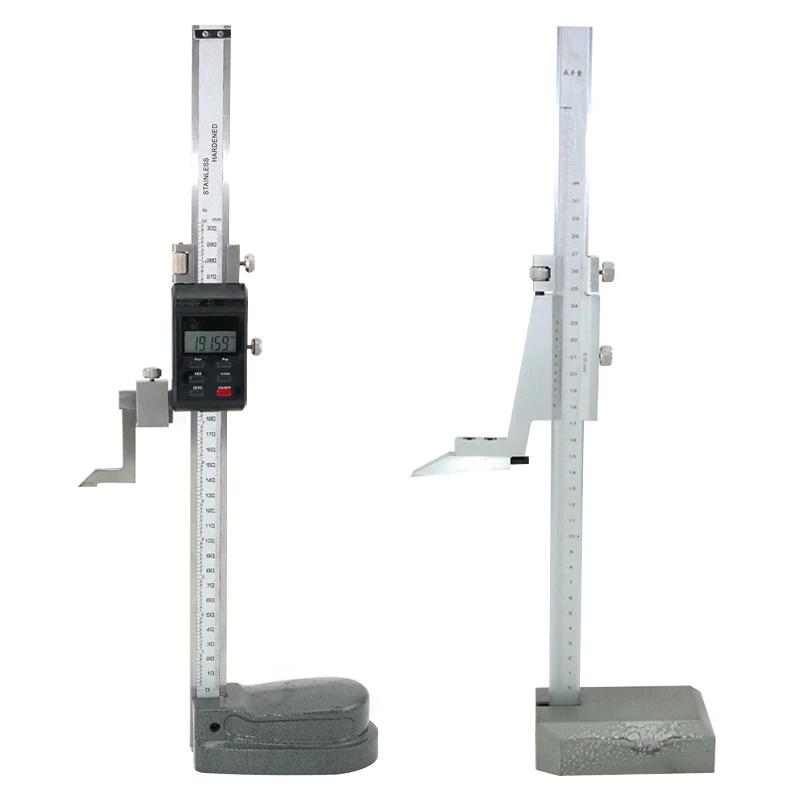 

Digital Height Gauge 0-300mm Caliper Stainless steel electronic digital Height vernier caliper Ruled ruler Measurement Tool