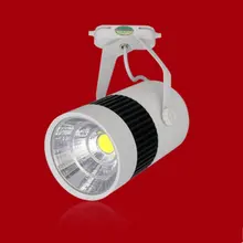 Розничная 30 Вт led трек освещение AC230V алюминиевый белый и черный корпус рельс потолочный светильник
