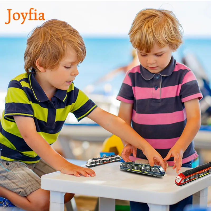 Simulation Alloy Metal High Speed Rail Diecast Train Toy Model Educational Toys Boys Children Collection Gift #