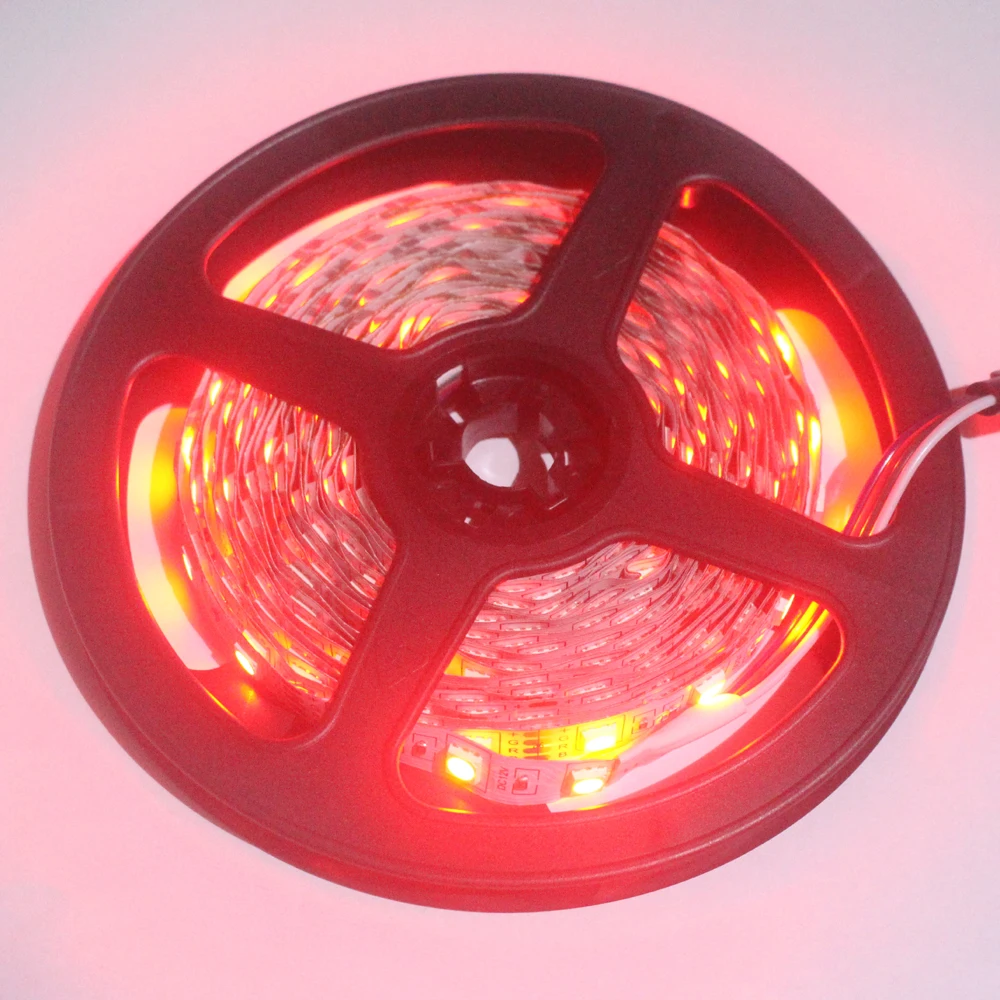 Светодиодная лента 5050 DC 24 V RGB WarmWhite v 5 метров водонепроницаемая гибкая светильник