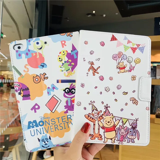 Мультяшный Единорог Милые Животные медведь Сейлор Мун цельный стежок анпанмен для iPad Mini4/Mini5 7,9 дюймов PU кожаный чехол
