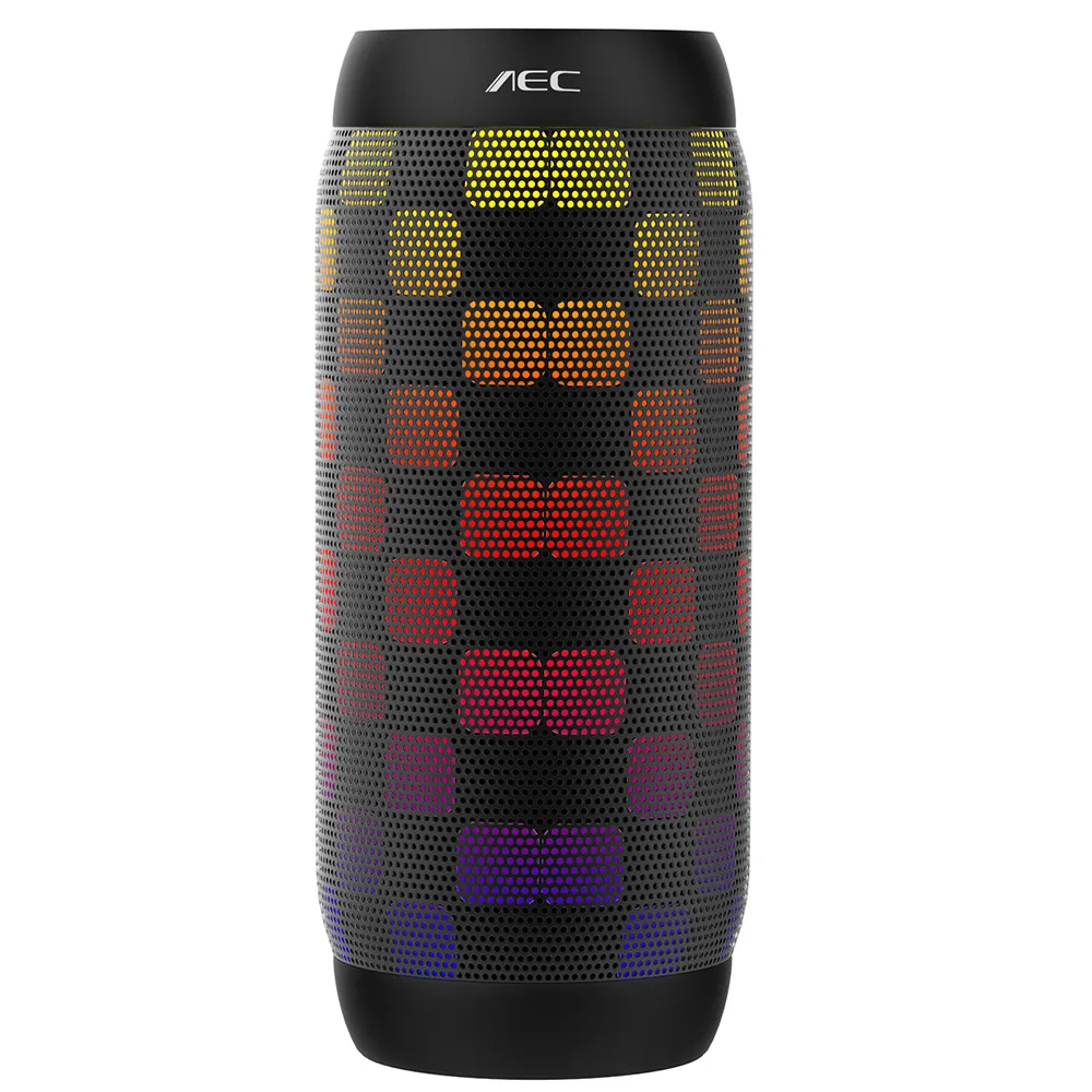 AEC BQ 615 PRO стереофонический динамик Hi Fi красочные светодиодный свет Беспроводной