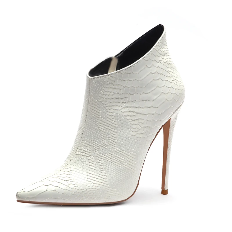 Arden Furtado/Модная женская обувь; коллекция года; туфли на шпильке с острым носком; пикантные элегантные женские ботинки на молнии; цвет белый, желтый; 45