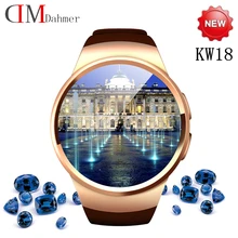 2016 heißesten Smart Uhren KW18 Voll IPS Screen bluetooth smartwatch Fitness Tracker Apps Für IOS Android mp3 PK M8 L10 Geak LEM1