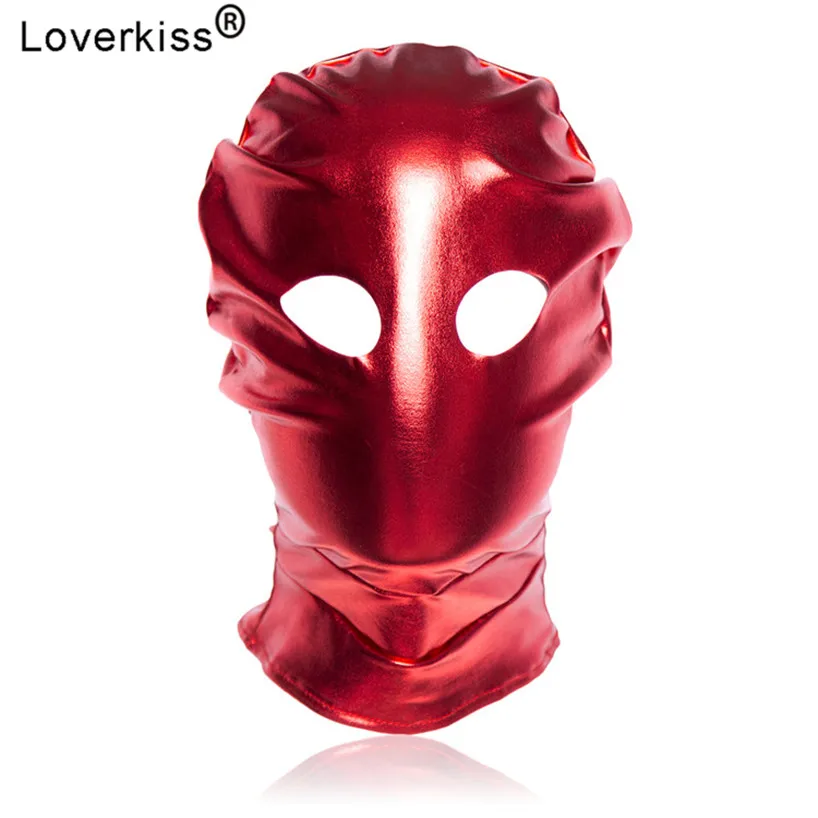 Loverkiss взрослые игры БДСМ бондаж капюшон Фетиш маска эротические игрушки
