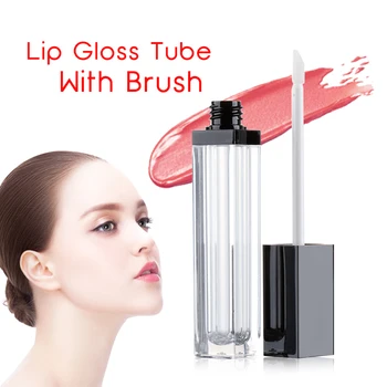 

1Set Empty Clear Liquid Lipstick Refillable Bottle DIY Lip Gloss Tube Balm Container