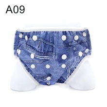 Детские подгузники для плавания Водонепроницаемая Регулируемая Одежда Подгузники трусики для бассейна купальный подгузник Многоразовые моющиеся детские подгузники