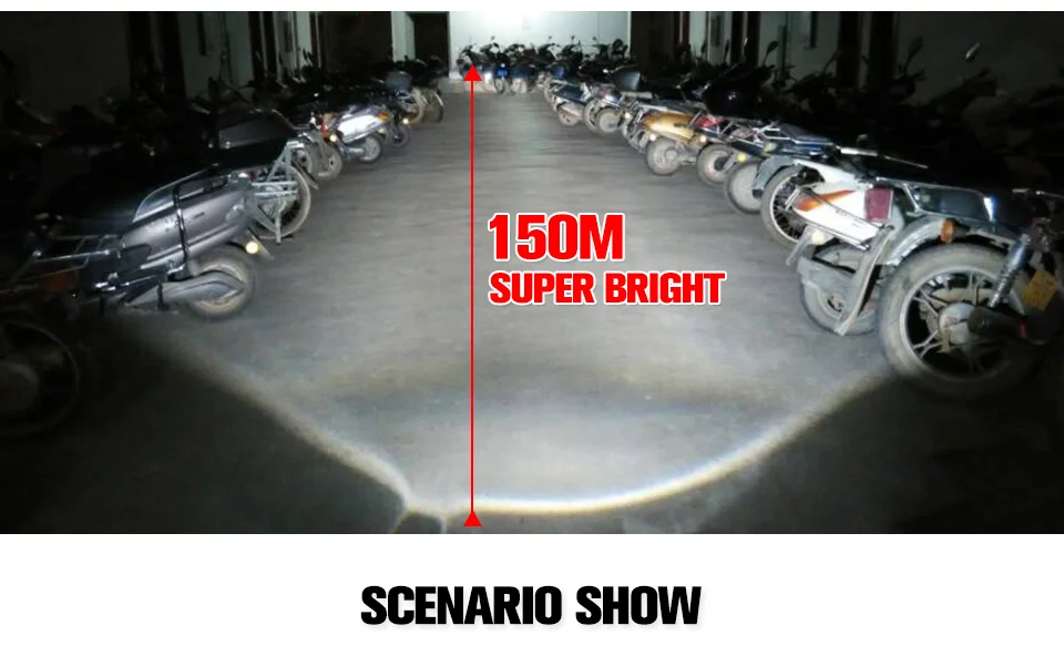 VooVoo Car Light BA20D  H4 LED HS1 COB Motorcycle Bike HiLo Headlight Lamp Bulb DC9-32V 6000K 8W Motorcycle Headlamp Bulbs   _01 (5)