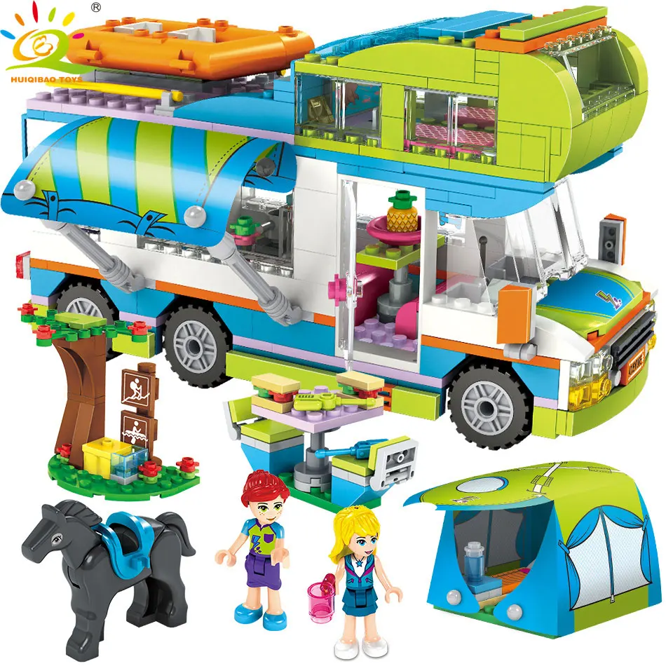 1030 534pcs Camper Bus Constructor Model Kit Blocks Compatible LEGO Bricks Toys for Boys Girls Children Modeling 1030 534pcs Camper Bus Constructor Model Kit Blocks Compatible LEGO Bricks Toys for Boys Girls Children Modeling