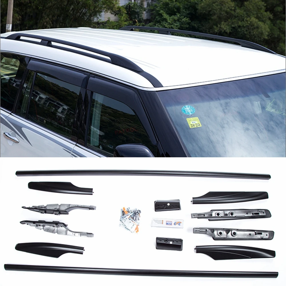 SHCHCG For Nissan Patrol Y62 2011 2018 Aluminium Alloy Roof Rack Side