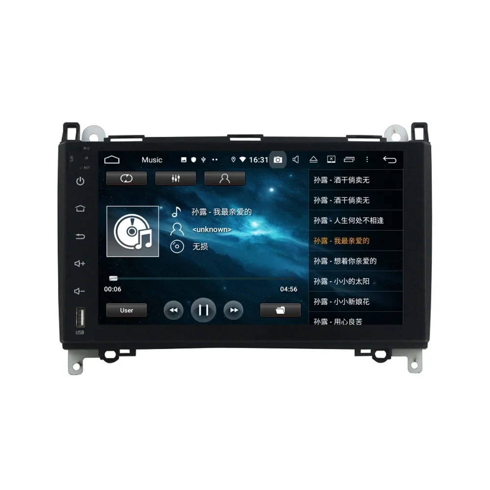 Perfect Octa Core 2 din 9" Android 9.0 Car DVD Radio GPS for Mercedes Benz B200 W169 W245 Viano Vito 4GB RAM Bluetooth 4.2 WIFI 32GB ROM 6