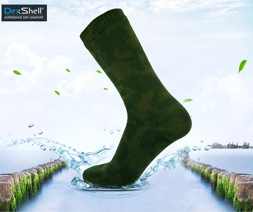 

Men Waterproof Breathable Outdoor Sport Socks High quality Merino Wool Hunting Camouflage military Socks Trekking Hiking Socks