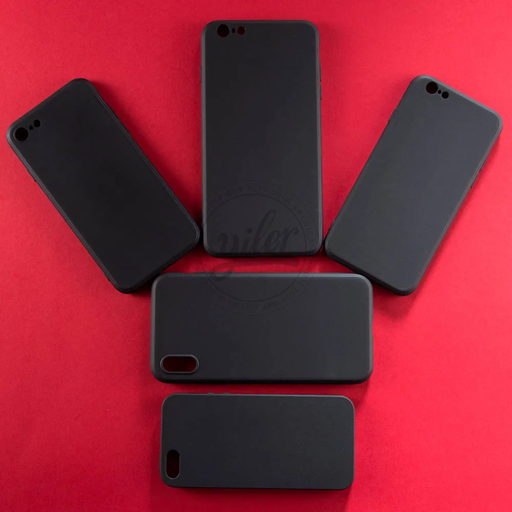 Мода Единорог чехол для iPhone XS Max чехол для iPhone XR 5 5S SE случаях Единорог Основа Чехол для iPhone 6 S Чехол 6 7 8 плюс крышка - Цвет: Black Soft T