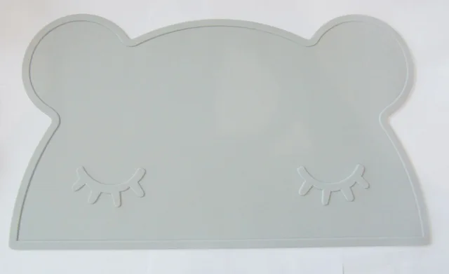Silicone Portable Placemat Door Mat Cute Bear Rabbit Rabbit Car Child Baby High Temperature Coaster Coaster Coaster Bpa Free Waterproof Table Mat@Bear Black Silicone Portable Placemat Door Mat Cute Bear Rabbit Rabbit Car Child Baby High Temperature Coaster Coaster Coaster Bpa Free Waterproof Table Mat@Bear Black