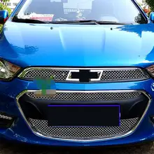 Для Chevy AVEO Sonic- сотовый Передняя решетка решетки сетка вставка сетка 4 шт