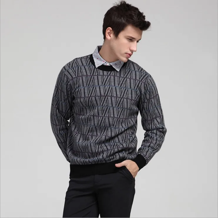 cheapest sweater men pullover O Neck quality men clothes FREE SHIPPING