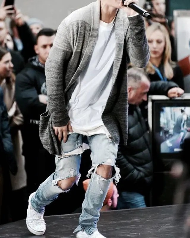 justin bieber ripped jeans