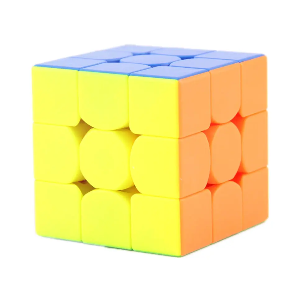 Qiyi кубик рубика грома 3x3, волшебный куб, Mofangge 3x3x3 игрушки Magic Cube 3 слоя Скорость Профессиональный Кубик Рубика от деревянный пазл игрушки для детей