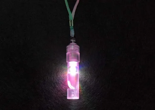 20 шт./лот цветной свисток мигающая фара СИД свистящая бутафория светильник для вечеринки-Набор для творчества, обучающая игрушка