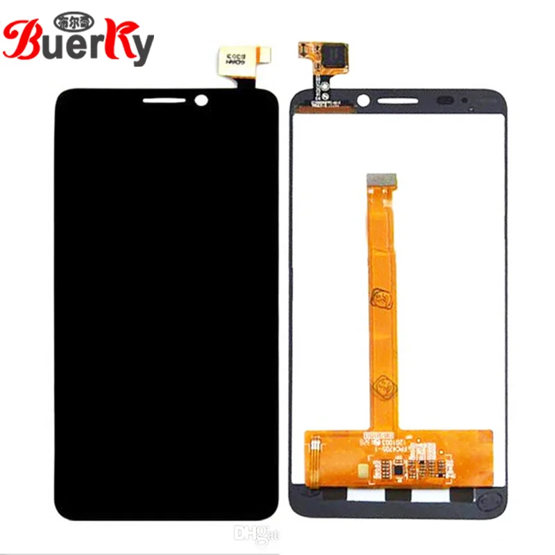 BKparts 5 шт. для Alcatel One Touch Idol S OT6034 6034 6034R 6034Y 6034 M ЖК-дисплей сенсорный экран стекло дигитайзер сборка