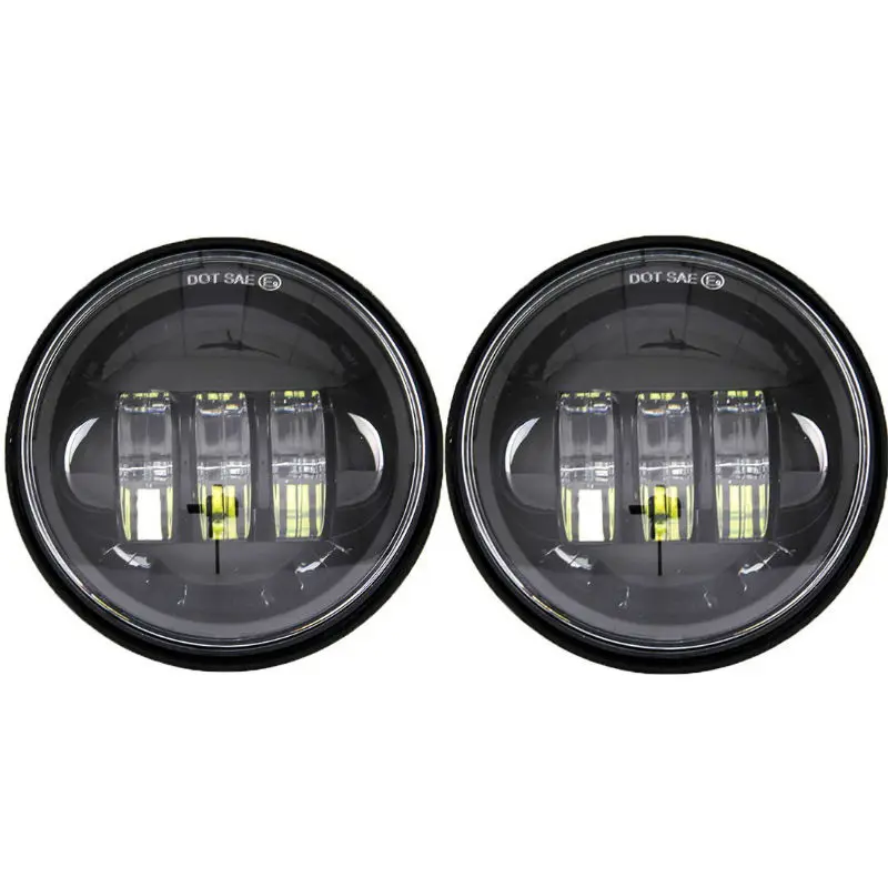 1 Pair 4.5 4 1/2 inch LED Passing Fog Light 30W LED Driving Auxiliary Lamps for Motorcycles Motorbi - 32950500801