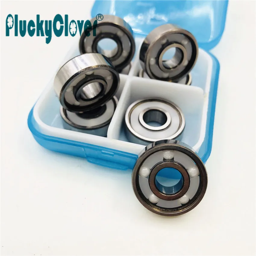 8pcs or 10 pcs Zro2 Ceramic Bearing 608 Self Lubricating 8mm Bearing