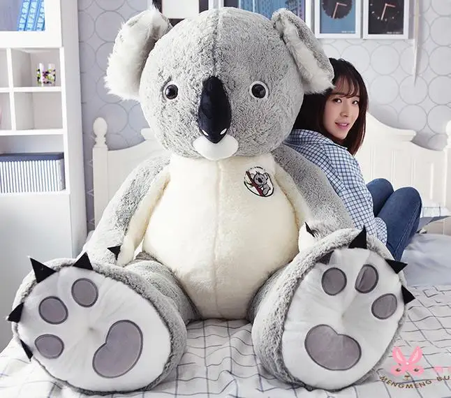 Soft Toy Giant Hung Big Australia  Koala Cotton Plush Doll Stuffed Animal Gift A 