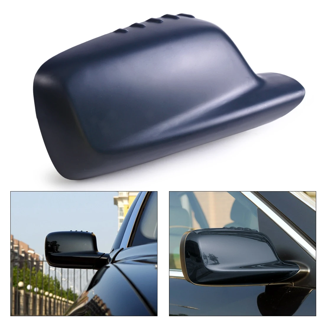 DWCX New Right Door Mirror Cover Cap Cover 51167074236 For BMW E46 E65
