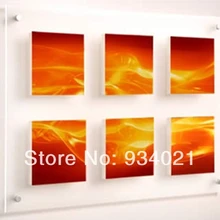 Прозрачная настенная акриловая фоторамка 420X297 мм