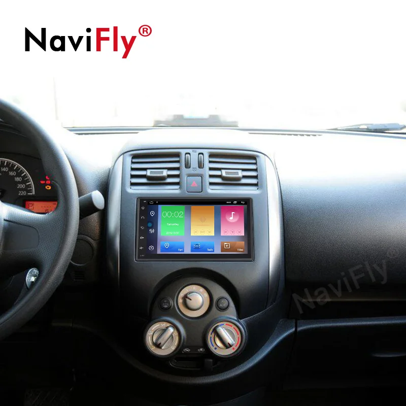 NaviFly Universal 7'' Android 9.1 Car GPS DVD Audio RDS cassette for Nissan Toyota Peugeot KIA car Multimedia with wifi 4G SWC NaviFly Universal 7'' Android 9.1 Car GPS DVD Audio RDS cassette for Nissan Toyota Peugeot KIA car Multimedia with wifi 4G SWC