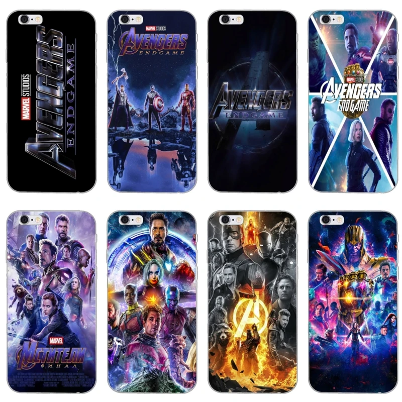 

Marvel avengers 4 endgame For Huawei Mate 20 10 lite pro 9 8 Y9 Y7 Y6 prime Y5 Y3 II GR5 2017 2018 2019 case Soft phone cover
