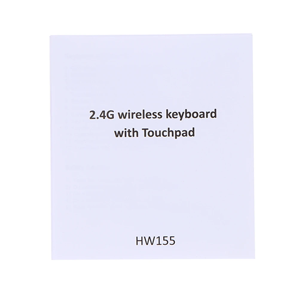 2,4G Беспроводная клавиатура, беспроводная мультитач сенсорная панель, не Bluetooth мини-клавиатура с usb-приемником для Android Smart tv ноутбуков