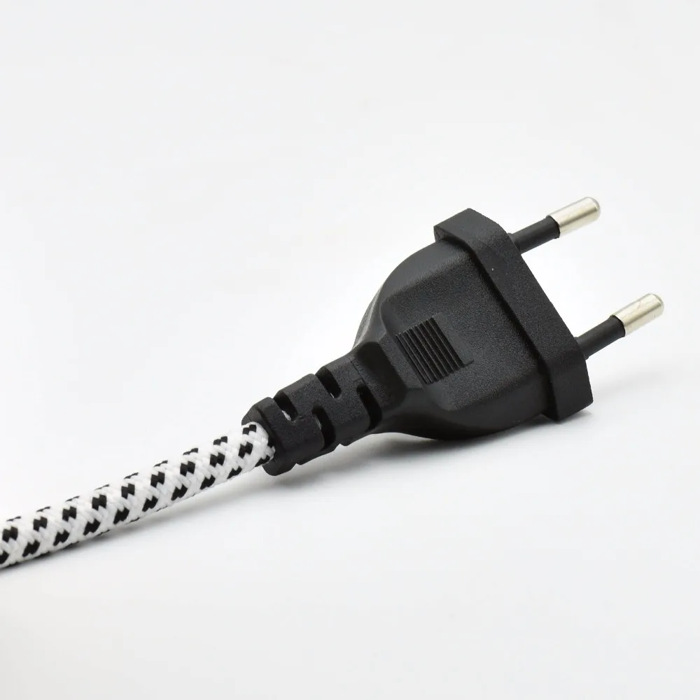 1 шт. плетеный шнур питания для лампы 8 мм2 304 м|fabric lamp cord|vde cablefabric wire cable |