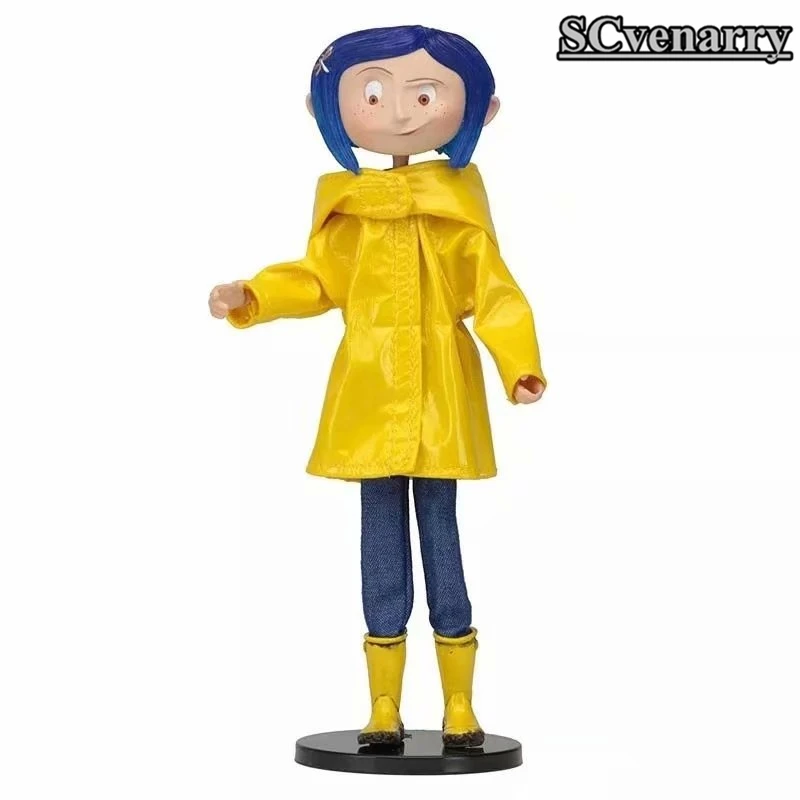Coraline & the Secret Door Коралина и Ла Пуэра secreta плащ Фигурки игрушки куклы Рождественский