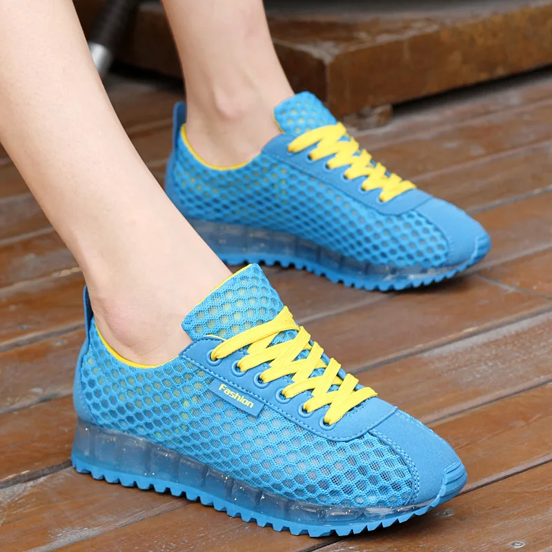 

Women Shoes Super Light Women Sneakers Air Mesh Feminino Women Casual Shoes Vulcanize Breathable Trainers White Sneakers X8-12