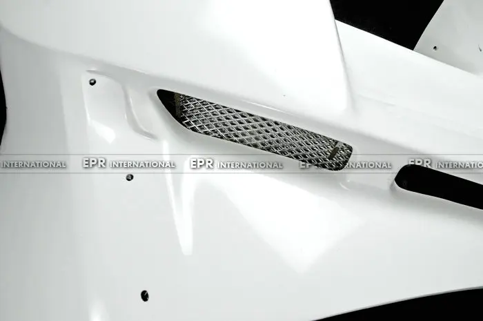 Nissan GTR R35 2013 Ver Varis FRP Front fender with carbon louver fin (Inc 6 fins,  side maker use F51 Fuga) (9)_1