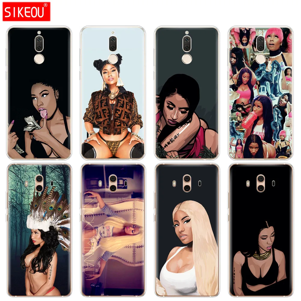 Custodia In Silicone Per Huawei Mate 7 8 9 10 Pro Lite Nicki Minaj