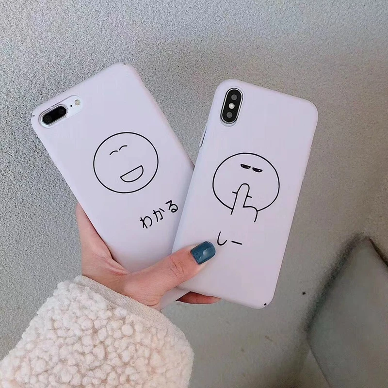 

PC face scrub phone case for iphone X 6 6s 7 8 plus Xs MAX Feel comfortable mobile phone cover cases