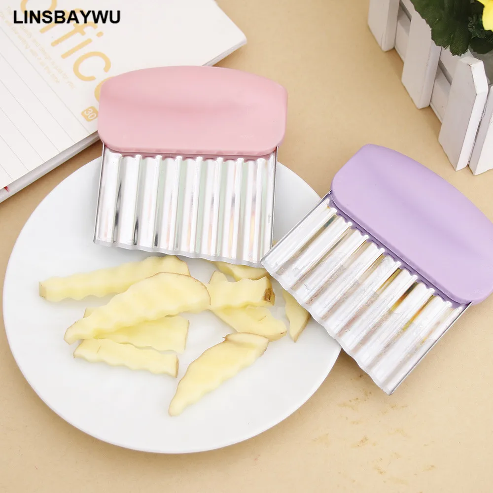 French Fries Cutter, Stainless Steel Potato Chips Making Peeler Cut