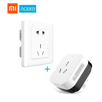 

Original Xiaomi Aqara Smart home Smart Light Control ZiGBee Wall Switch Socket Plug Via Smartphone Xiaomi APP Wireless Remote