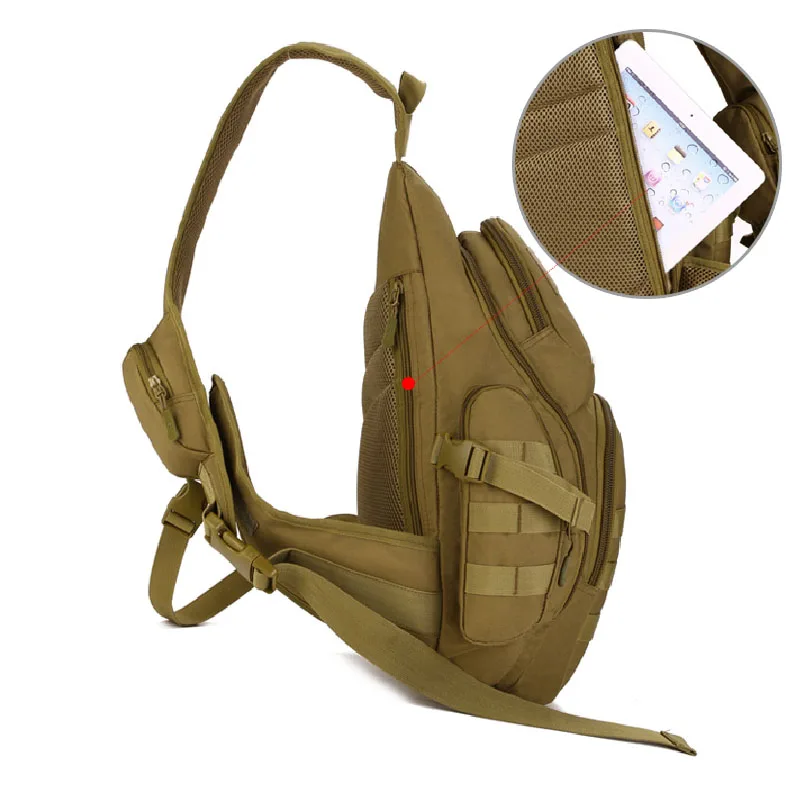  Molle Military Sling Bags Camping Backpacks Molle Travel Bag Belt Single Shouder Assault Outdoor Sp